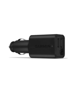 Official Garmin 013-00971-00 Dual USB Ports Car Charger with Aux - Bulk