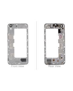 Official Huawei Y6 2015 Black Chassis / Middle Frame With Speaker & GPS - 02350LQX
