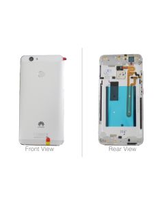 Genuine Huawei Nova CAN-L01, CAN-L11 Silver Rear / Battery Cover - 02350YWH