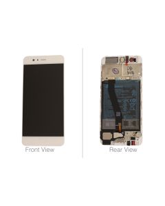 Genuine Huawei P10 VTR-L09, VTR-L29 Gold LCD Screen & Digitizer with Battery 3200mAH - 02351ENH