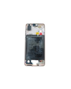 Official Huawei P20 Pink Middle Frame / Chassis with Battery - 02351WKK