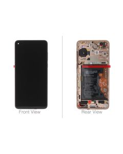 Official Huawei P40 ANA-NX9, ANA-LX4 Blush Gold LCD Screen & Digitizer - 02353MFV