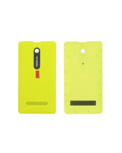 Genuine Nokia Asha 210 Yellow Battery Cover - 02503F4