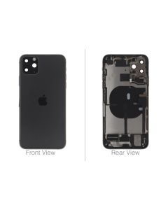 Official Apple iPhone 11 Pro Max Black Battery Cover (OEM Pulled)
