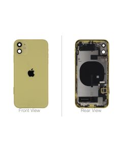 Official Apple iPhone 11 Yellow Battery Cover (OEM Pulled)