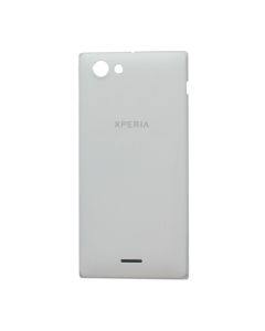 Genuine Sony ST26i Xperia J White Battery Cover - 1265-3121