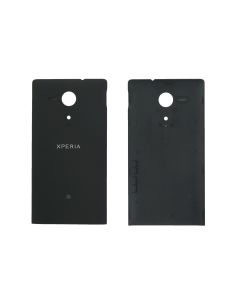 Genuine Sony C5302, C5303, C5306 Xperia SP Dark Silver Battery Cover - 1268-3708