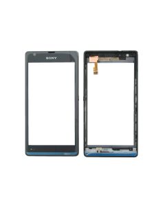 Genuine Sony C5302, C5303, C5306 Xperia SP Dark Silver Front Touchscreen / Digitizer -1271-9433