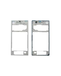 Genuine Sony C6902, C6903, C6906 Xperia Z1 White Middle Cover / Chassis - 1273-9712
