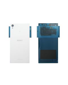 Genuine Sony C6902, C6903, C6906 Xperia Z1 White Rear / Battery Cover - 1276-6950