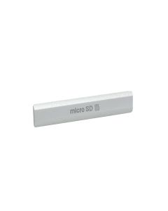 Genuine Sony D6502, D6503 Xperia Z2 White Micro SD Cap / Cover - 1284-6789