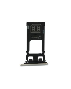 Genuine Sony Xperia XZs G8231 Warm Silver SIm Cap / Tray - 1307-4389