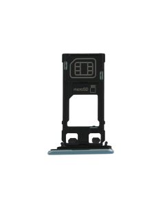 Genuine Sony Xperia XZs G8231 Blue SIm Cap / Tray - 1307-4390