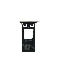Genuine Sony Xperia XZs G8232 Warm Silver Dual Sim Cap / Tray - 1307-4393