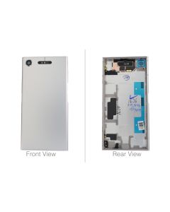 Genuine Sony Xperia XZ1 G8341 Silver Rear / Main Cover - 1310-1048