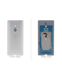 Official Sony XZ3 White Rear Battery Cover  -  1316-4764 / U50053401