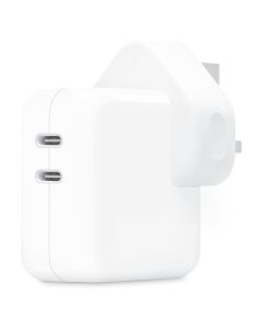 Official Apple MNWP3B/A 35W Dual USB-C Port Power Adapter - Retail Packed