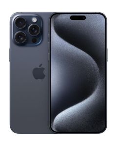 Apple iPhone 15 Pro Max 256GB Blue Titanium Sim Free / Unlocked Mobile Phone - MU7A3ZD/A