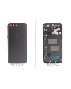 Official OnePlus 5 A5000 Grey Battery Cover (No Lens) - 2011100009