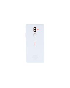 Genuine Nokia 7 Plus Dual Sim TA-1046 White Rear / Battery Cover - 20B2NWW0002