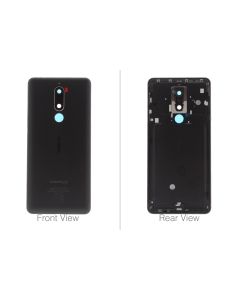 Official Nokia 5.1 Dual Sim TA-1075 Black Rear / Battery Cover - 20CO2BW0021