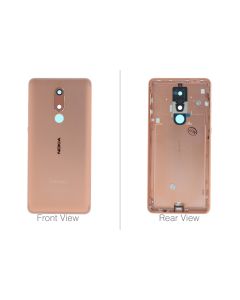 Official Nokia 5.1 Dual Sim TA-1075 Copper Rear / Battery Cover - 20CO2MW0012