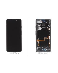 Official Google Pixel 3 Just Black LCD Screen & Digitizer - 20GB1BW0S03
