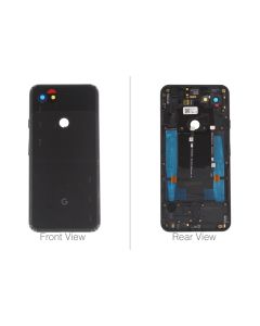 Pre-Owned - Official Google Pixel 3a XL ROW Jet Black Rear / Battery Cover - 20GB4BW0003