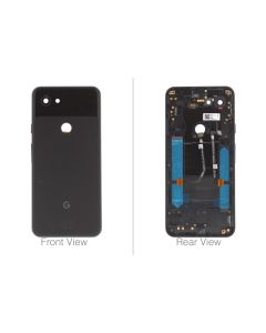 Official Google Pixel 3a ROW Jet Black Rear / Battery Cover - 20GS4BW0003