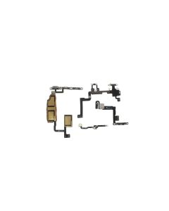Official Apple iPhone 11 White Top Loom Set - Power / Volume / Flash / Mic Flex