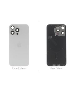 Official Apple iPhone 15 Pro Max White Titanium Battery Cover (OEM Pulled)