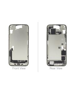 Official Apple iPhone 15 Plus Yellow Chassis / Middle Frame (OEM Pulled)
