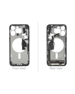 Official Apple iPhone 15 Pro Max Blue Titanium Chassis / Middle Frame (OEM Pulled)