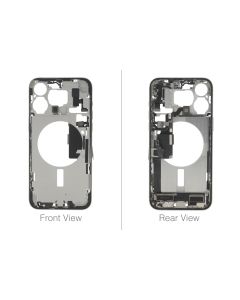 Official Apple iPhone 15 Pro Max White Titanium Chassis / Middle Frame (OEM Pulled)