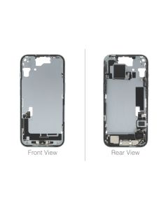 Official Apple iPhone 15 Blue Chassis / Middle Frame (OEM Pulled)