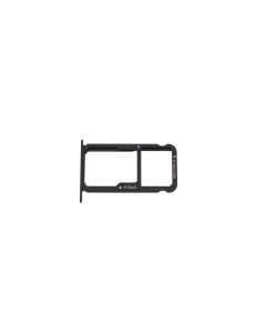 Official Honor 8 Midnight Black Sim & Memory Card Tray / Holder - 51661BVB