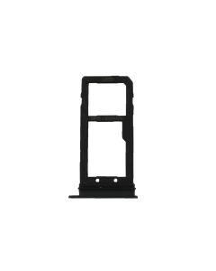 Genuine HTC U11+ Ceramic Black Sim & Memory Card Tray / Holder - 72H0A371-02M