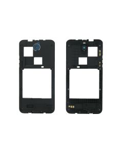 Genuine HTC Desire 300 Black Chassis / Middle Cover - 74H02605-00M