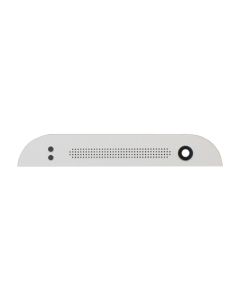 Genuine HTC One Mini 2 (M8 2014) Silver Upper Deco Plate with Camera Lens - 74H02660-01M