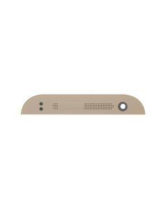 Genuine HTC One Mini 2 (M8 2014) Rose Gold Upper Deco Plate with Camera Lens - 74H02660-02M