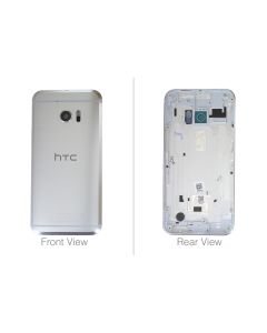Genuine HTC One M10 Glacier Silver Rear / Battery Cover - 83H40048-09