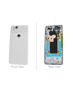 Genuine Google Pixel 2 White Rear / Battery Cover & Edge Sensor - 83H90240-02