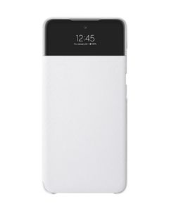 Official Samsung Galaxy A72 White S View Wallet Cover / Case - EF-EA725PWEGEE