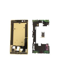 Genuine Nokia Lumia 930 Gold Chassis / Middle Cover & Sim Tray