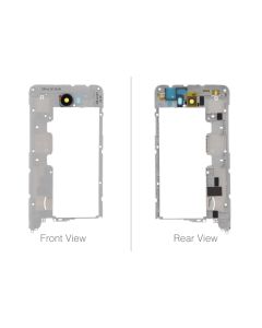 Official Huawei Y5II CUN-L21 Dual Sim Deep Tarnish Middle Cover / Chassis with Camera Lens - 97070NXD
