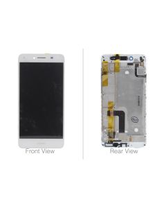 Official Huawei Y6 Compact II White LCD Screen & Digitizer - 97070PEK