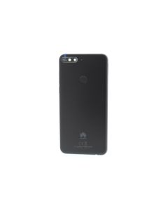 Genuine Huawei Y7 2018 London-L21A Black Rear / Battery Cover with Fingerprint Sensor - 97070THF