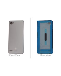 Genuine LG Q6 M700N Ice Platinum Battery Cover - ACQ90093701 / ACQ90090902 