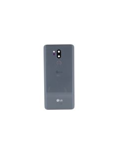 Genuine LG G7 ThinQ G710 Platinum Grey Battery Cover with Fingerprint Sensor - ACQ90241013