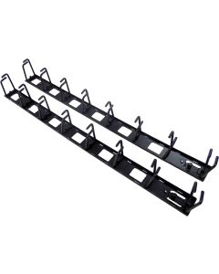 APC Vertical Cable Organizer, 8 Cable Rings, Zero U 